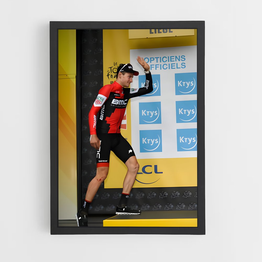 Poster L'Esprit du Maillot Jaune – affiche Cyclisme (vue 2)